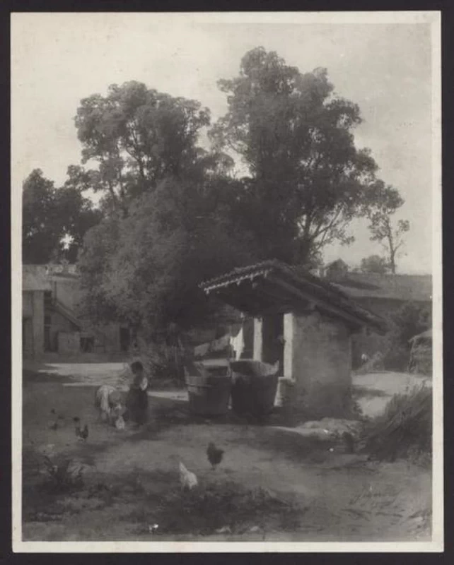 Cortile rustico alla colombera